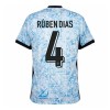 Camiseta de fútbol Portugal Ruben Dias 4 Segunda Equipación Euro 2024 - Hombre